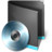 Folder Music Black Icon